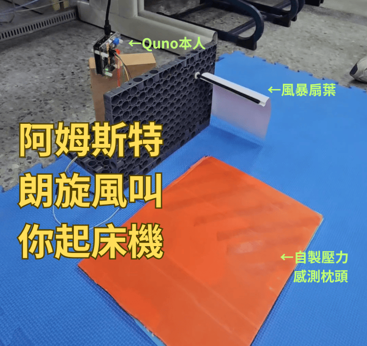 (圖)阿姆斯特朗旋風叫你起床機